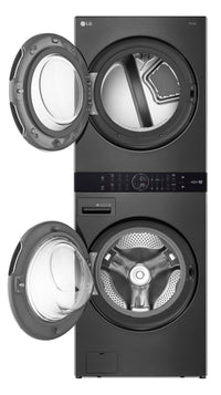 LG WashTower™ with 5.2 Cu. Ft. Washer and 7.4 Cu. Ft. Gas Dryer - WKGX201HBA 