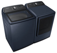 Samsung 6.1 Cu. Ft. Pet Care Top-Load Washer and 7.4 Cu. Ft. Electric Dryer  | Laveuse 6,1 pi³ chargement par le haut avec Soins pour animaux de compagnie et sécheuse électrique 7,4 pi³ Samsung  | SATL715A