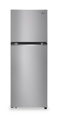 LG 24" 11 Cu. Ft. Top-Mount Refrigerator - Platinum Silver - LT11C2000V | Réfrigérateur LG de 11 pi³ et de 24 po à congélateur supérieur - argenté platine- LT11C2000V