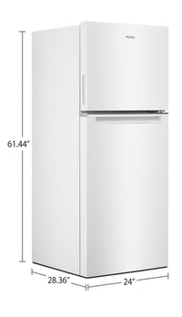 Whirlpool 11.6 Cu. Ft. Top-Freezer Refrigerator - WRT112CZJW 