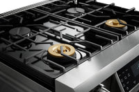 Thor Kitchen 4.55 Cu. Ft. Tilt Panel Professional Gas Range - TRG3001 | Cuisinière professionnelle à gaz Thor Kitchen de 4,55 pi³ à panneau inclinable - TRG3001 | TRG3001S