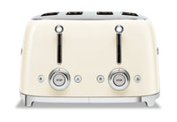 Smeg 4-Slice Long-Slot Toaster - TSF03CRUS|Grille-pain Smeg à fentes longues pour 4 tranches - TSF03CRUS