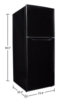 Danby 10.1 Cu. Ft. Apartment-Size Top-Freezer Refrigerator - DFF101B1BDB 