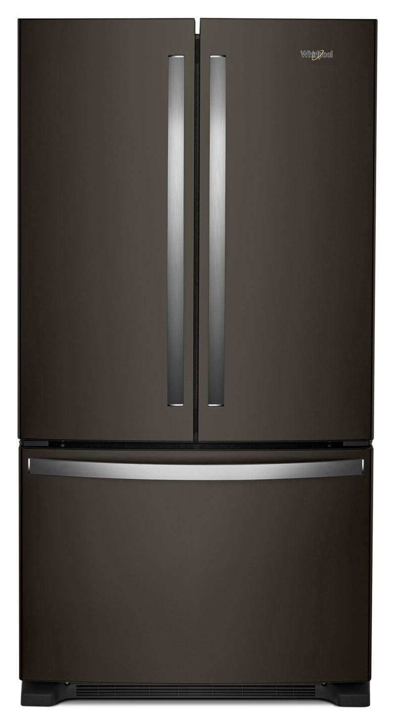 Whirlpool 36" 25 Cu. Ft. French-Door Refrigerator with Interior Water Dispenser - WRFF3236RV | Réfrigérateur Whirlpool de 36 po et de 25 pi³ à portes françaises avec distributeur d’eau interne - WRFF3236RV | WRFF32RV