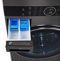 LG WashTower™ with 5.2 Cu. Ft. Washer and 7.4 Cu. Ft. Gas Dryer - WKGX201HBA 