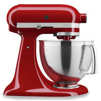 KitchenAid Artisan Series Tilt-Head Stand Mixer with Premium Accessory Pack - KSM195PSER 