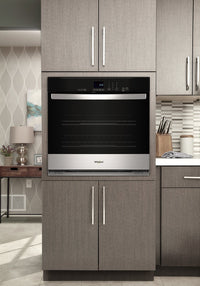 Whirlpool 27" 4.3 Cu. Ft. Electric Single Wall Oven - Stainless Steel - WOES3027LS | Four mural simple électrique Whirlpool de 4,3 pi³ et de 27 po - acier inoxydable - WOES3027LS