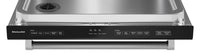 KitchenAid 39 dB Top-Control Dishwasher with Third Level - KDTE204KBL - Dishwasher in Black 