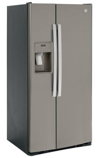 GE 23 Cu. Ft. Side-by-Side Refrigerator - GSS23GMPES 