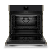 GE 30" 5 Cu. Ft. Electric Single Wall Oven with No Preheat Air Fry - Slate - JTS5000EVES | Four mural simple électrique GE de 5 pi3 et de 30 po avec friture à air sans préchauffage - ardoise - JTS5000EVES | JTS500ES