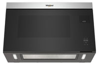 Whirlpool 1.1 Cu. Ft. Flush Over-the-Range Microwave with 900 Watts Cooking - Fingerprint Resistant … | Four à micro-ondes à hotte intégrée Whirlpool de 1,1 pi³ à installation affleurée avec cuisson à 900…