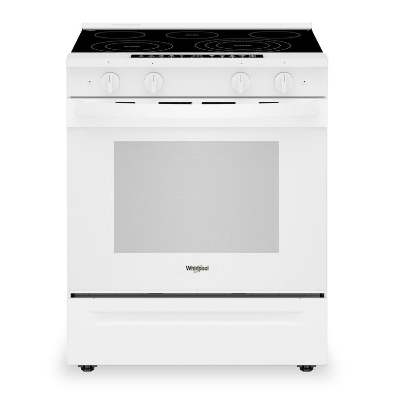 Whirlpool 5.3 Cu. Ft. Electric Range with Air Fry and WipeClean™ Coating - White - YWSES7530RW | Cuisinière électrique Whirlpool de 5,3 pi3 avec friture à air et revêtement WipeCleanMC - blanc - YWSES7530RW | YWSES75W