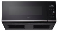 LG 1.3 Cu. Ft. Smart Low-Profile Over-the-Range Microwave Oven - MVEF1323F | Four à micro-ondes à hotte intégrée intelligent à profil bas LG de 1,3 pi3 - MVEF1323F | MVEF132F