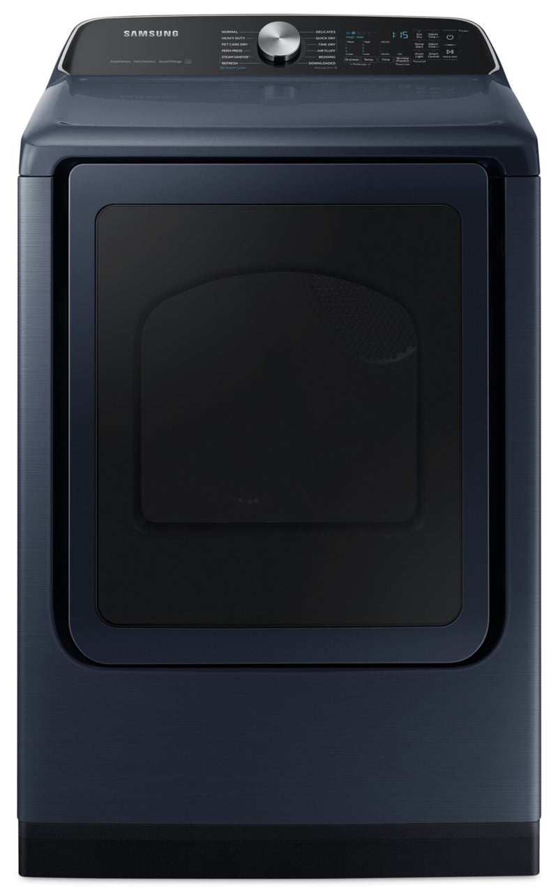 Samsung 7.4 Cu. Ft. Electric Dryer with Steam - Navy - DVE54CG7155DAC | Sécheuse électrique à la vapeur Samsung de 7,4 pi³ - bleu marine - DVE54CG7155DAC