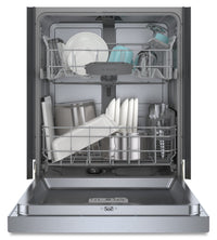 Bosch 100 Series Smart Dishwasher with ExtraDry - SHE3AEE5N | Lave-vaisselle intelligent Bosch de série 100 avec option de séchage ExtraDry - SHE3AEE5N | SHE3AE5N