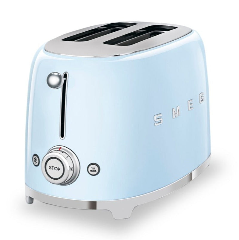 Smeg 2-Slice Traditional Toaster - TSF01PBUS|Grille-pain classique Smeg à 2 tranches - TSF01PBUS