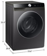 Samsung 2.5 Cu. Ft. Front-Load Washer with Smart Dial - WW25B6900AX/AC 