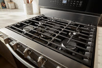 Whirlpool 5 Cu. Ft. Smart Gas Range with Air Fry and Self-Clean - Stainless Steel - WFGS7530RZ | Cuisinière intelligente à gaz Whirlpool de 5 pi³ avec friture à air et autonettoyage - acier inoxydable - WFGS7530RZ | WFGS75RZ