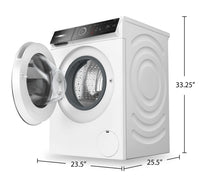 Bosch 500 Series 24" 2.4 Cu. Ft. Compact Front-Load Washer with Home Connect® - WGB24600UC | Laveuse compacte Bosch de série 500 à chargement frontal de 2,4 pi³ et de 24 po avec Home ConnectMC - WGB24600UC | WGB24600