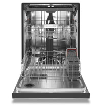 KitchenAid 39 dB Front-Control Dishwasher with Third Level Rack - KDFE204KPS - Dishwasher in Stainless Steel with PrintShield™ Finish