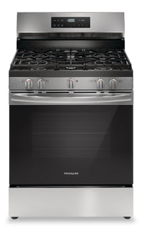 Frigidaire 5.1 Cu. Ft. Gas Range With Quick Preheat and Five Burner Cooktop - Stainless Steel - FCRG… | Cuisinière à gaz Frigidaire de 5,1 pi³ avec préchauffage rapide et surface de cuisson à 5 brûleurs -…