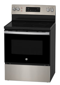 GE 5 Cu. Ft. Freestanding Electric Range with Self-Clean - JCB630ETES 