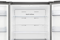 Hisense 31.3" 22.1 Cu. Ft. French-Door Refrigerator - Stainless Steel - RF22B3FSE | Réfrigérateur Hisense de 22,1 pi³ et de 31,3 po à portes françaises - acier inoxydable - RF22B3FSE