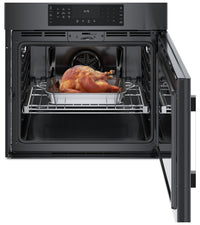 Bosch 4.6 Cu. Ft. 800 Series Smart Single Wall Oven with SideOpening Door - HBL8444RUC 