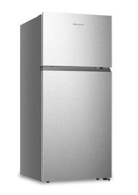 Hisense 30" 18 Cu. Ft. Top-Mount Refrigerator - Stainless Steel - RT18A2FID | Réfrigérateur Hisense de 18 pi³ et de 30 po à congélateur supérieur - acier inoxydable - RT18A2FID