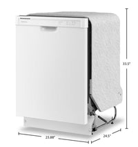 Amana 24" 59 dBA Front-Control Dishwasher with Triple Filter Wash System - White - ADFS2524RW | Lave-vaisselle Amana à 59 dBA de 24 po avec commandes à l’avant - blanc - ADFS2524RW | ADFS252W