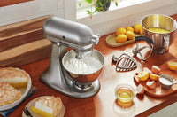 KitchenAid Artisan Series Tilt-Head Stand Mixer with Premium Accessory Pack - KSM195PSCU 