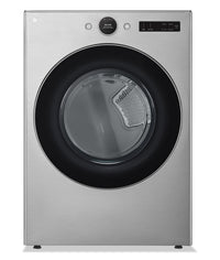 LG 5.2 Cu. Ft. Front-Load Washer and 7.4 Cu. Ft. Gas Dryer with TurboSteam® 