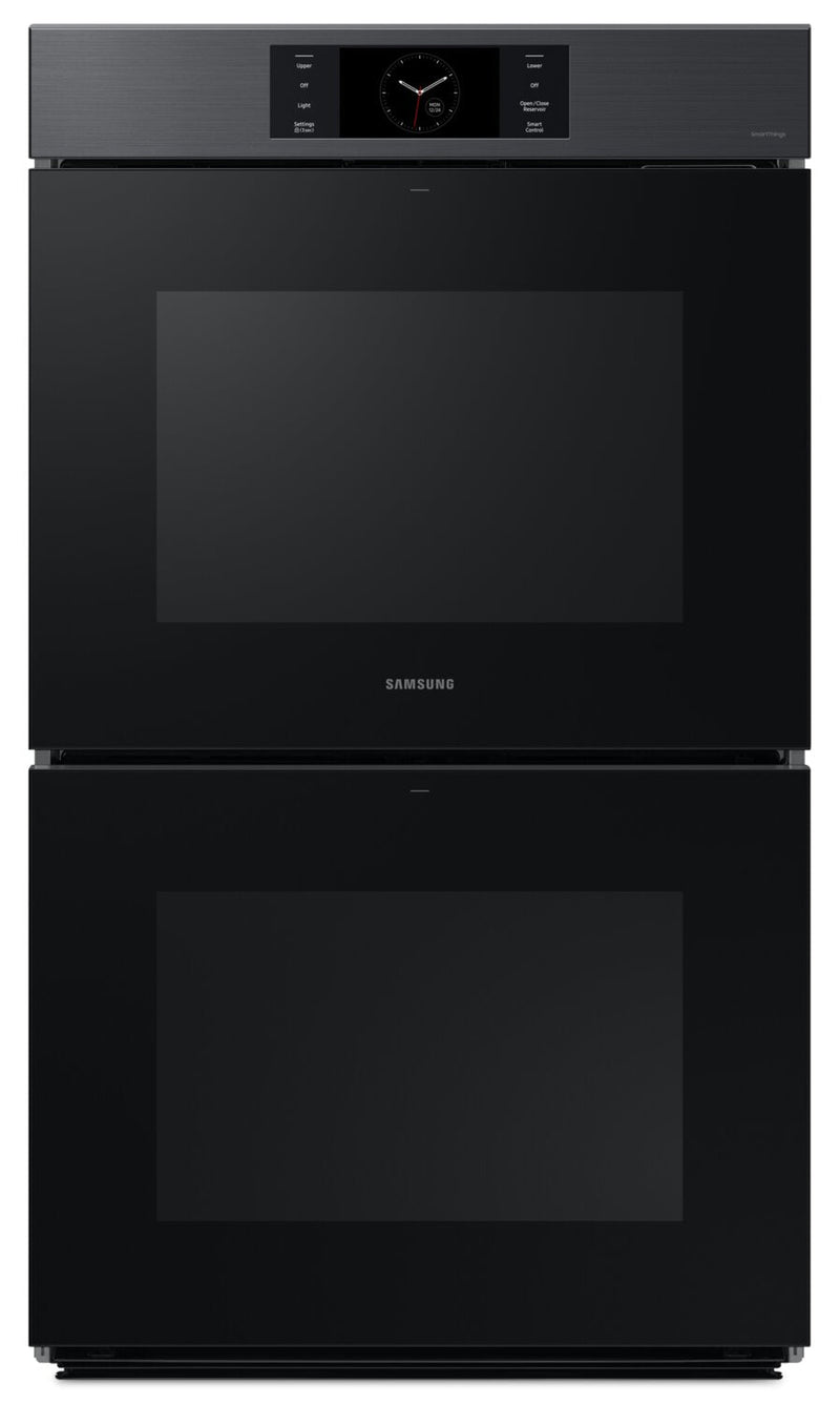 Samsung 30" 10.2 Cu. Ft. Electric Double Wall Oven with AI Pro Cooking™ Camera and Air Sous Vide  - … | Four mural double électrique Samsung de 10,2 pi³ et de 30 po avec caméra AI Pro CookingMC et Air Sou…