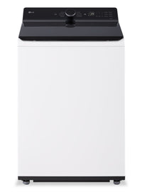 LG 6.3 Cu. Ft. Smart Top-Load High-Efficiency Washer - White - WT8400CW | Laveuse intelligente haute efficacité LG à chargement par le haut de 6,3 pi³ - blanche - WT8400CW