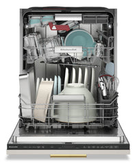 KitchenAid 24" 39 dBA Built-In Top-Control Dishwasher - Panel Ready - KDTF924PPA | Lave-vaisselle encastré KitchenAid de 24 po et de 39 dBA avec commandes sur le dessus - panneau pers…