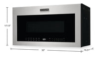 Frigidaire Professional 1.9 Cu. Ft. Over-the-Range Microwave with Convection - PMOS198CAF  