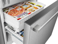 Hisense 17 Cu. Ft. Counter-Depth Bottom-Mount Refrigerator - RB17A2CSE 