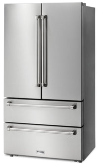 Thor Kitchen 22.5 Cu. Ft. Counter-Depth French-Door Refrigerator - TRF3602 