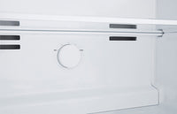 LG 24" 11 Cu. Ft. Top-Mount Refrigerator - Platinum Silver - LT11C2000V | Réfrigérateur LG de 11 pi³ et de 24 po à congélateur supérieur - argenté platine- LT11C2000V