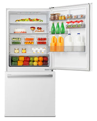 Hisense 17 Cu. Ft. Counter-Depth Bottom-Mount Refrigerator - RB17A2CWE 