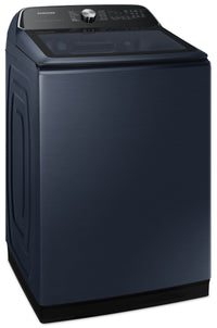 Samsung 6.2 Cu. Ft. Top-Load High-Efficiency Washer - Navy - WA54CG7150ADA4 | Laveuse haute efficacité Samsung à chargement par le haut de 6,2 pi³ - bleu marine - WA54CG7150ADA4