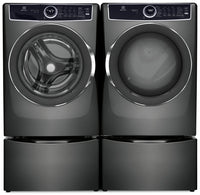 Electrolux 5.2 Cu. Ft. Front-Load Washer and 8 Cu. Ft. Gas Dryer - Titanium  