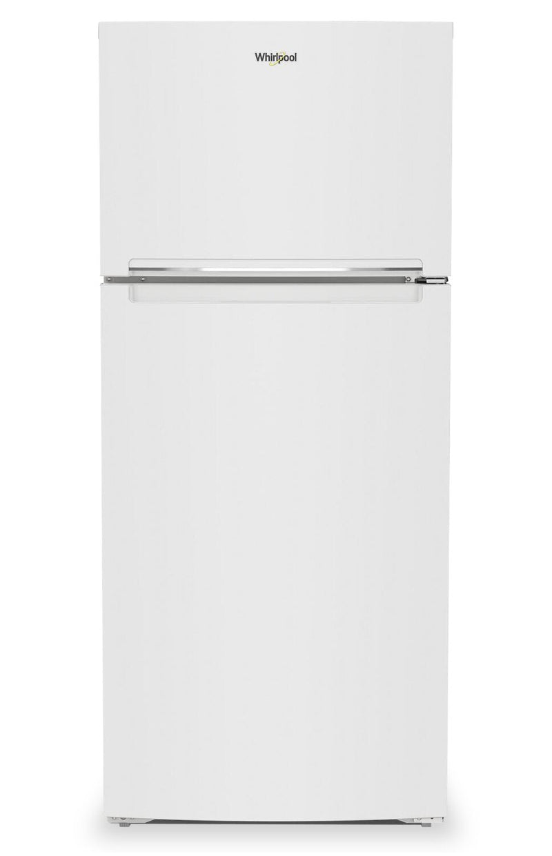 Whirlpool 28" 16.3 Cu. Ft. Top-Mount Refrigerator - White - WRTX5328PW | Réfrigérateur Whirlpool de 16,3 pi³ et de 28 po à congélateur supérieur - blanc - WRTX5328PW | WRTX532W