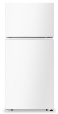 Hisense 30" 18 Cu. Ft. Top-Mount Refrigerator - White - RT18A2FWD | Réfrigérateur Hisense de 18 pi³ et de 30 po à congélateur supérieur - blanc - RT18A2FWD