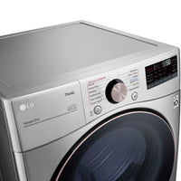 LG 5.2 Cu. Ft. Front-Load Washer and 7.4 Cu. Ft. Electric Dryer - Graphite Steel 