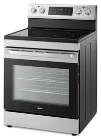 Midea 30" 6.3 Cu. Ft. Electric Range - MER30B14ASTC  | Cuisinière électrique Midea de 30 po et à capacité de 6,3 pi3 - MER30B14ASTC  | MER30STC