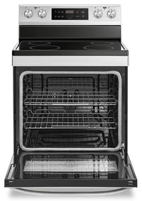 Midea 30" 6.3 Cu. Ft. Electric Range - MER30B14ASTC  | Cuisinière électrique Midea de 30 po et à capacité de 6,3 pi3 - MER30B14ASTC  | MER30STC