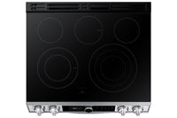 Samsung 6.3 Cu. Ft. Electric Range with True Convection and Air Fry – NE63T8711SS/AC - Electric Range in Stainless Steel 