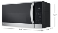 LG 1.8 Cu. Ft. Smart Over-the-Range Microwave - MVEM1825F 