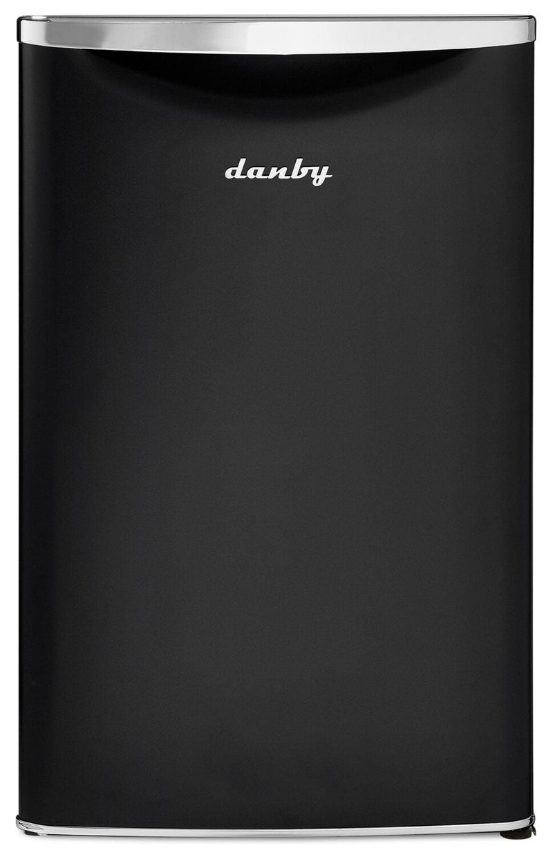 Danby 20.8" 4.4 Cu. Ft. Single-Door Mini Fridge - Black - DAR044A6MDB | Mini réfrigérateur Danby de 4,4 pi³ et de 20,8 po à 1 porte - noir - DAR044A6MDB